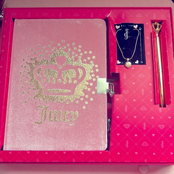 🩷🍒Juicy couture journal set - Picture 3 of 4